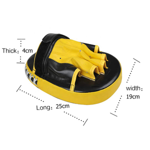 Guantes de Boxeo Personalizables al por Mayor, Almohadillas de Golpeo, Ecológicas, Transpirables, Protectoras, de Cuero para Entrenamiento de MMA, Kickboxing y Muay Thai - Product Image 4