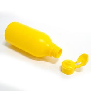 Bouteille en plastique PET à épaule ronde de bonne qualité avec bouchon supérieur à pince Pompe à lotion Couleur dégradée Shampooing Gel de bain Top Export - Product Image 5