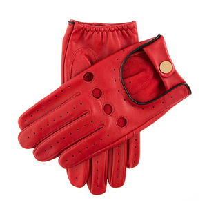 Gants de conduite de mode en cuir de mouton de meilleure performance Gants de conducteur de voiture durables de protection personnelle résistants à l'abrasion - Product Image 1