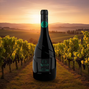 Austo Merlot Rubicone IGT Red <b>Wine</b> 750ml Soft Velvety Italian Merlot 6 Bottles Per Box - Product Image 3