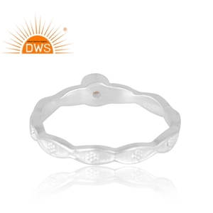 Última Venta de anillo de piedras preciosas de ópalo etíope Natural de plata esterlina joyería personalizada para mujeres regalo para ella - Product Image 2