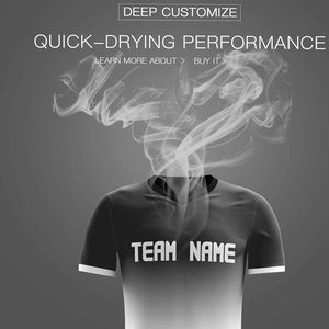 Camiseta de Fútbol Deportiva Más Popular de 2025, Último Diseño, Logotipo Personalizado, Uniformes de Fútbol, 100% Poliéster, Secado Rápido, Elástico en Cuatro Direcciones, OEM - Product Image 3