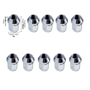 10 tuercas cerradas ch.19 14X1.5 l.33mm - Product Image 1