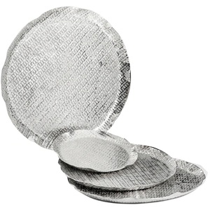 Plateau de service rond en bois avec poignée décoration de table de fête de mariage vaisselle plateaux de service alimentaire équipement de restauration - Product Image 6