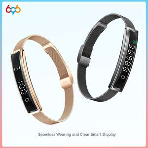 Le nouveau bracelet intelligent B3 comprend une surveillance de la fréquence cardiaque et du sommeil, est étanche et possède une puce intégrée pour les sports de plein air. - Product Image 1