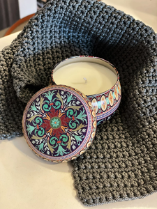 Creative Design Handmade Round Metal Wax <b>Candle</b> Home Decoration in <b>Bulk</b> Price - Product Image 2