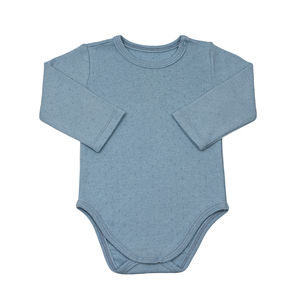 Body de Algodón Transpirable de Manga Larga Unisex para Bebé, 9-12 Meses - Product Image 1