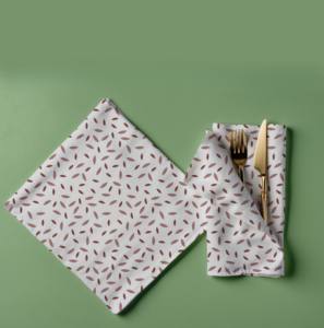 Serviettes de table en coton douces et élégantes, tissage de qualité supérieure, longue durée de vie, très absorbantes, pour les fêtes et les repas - Product Image 2