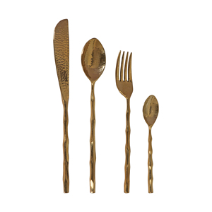 Nouveau design de service de couverts en laiton durable Vaisselle d'intérieur Vaisselle Couverts en métal à bas prix - Product Image 2