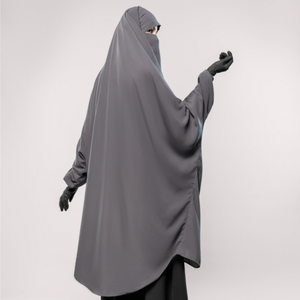 Muslim Women Floor Length -Modest Islamic Clothing Breathable Quick Dry Plus <b>Size</b> OEM Service <b>Wedding</b> Prayer Wear - Product Image 1