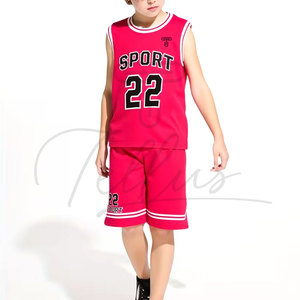 Proveedor de Pakistán, Nuevo Diseño de Ropa Deportiva, Uniforme de Baloncesto para Niños, Nueva Llegada, MOQ Bajo, Uniforme de Baloncesto para Niños en Venta - Product Image 5