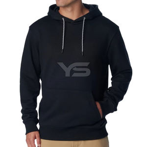 Sudadera con capucha con logotipo personalizado para hombre, opciones multicolores, patrón sólido, cuello con capucha, temporada de invierno, técnicas teñidas lisas, impresión Digital - Product Image 1