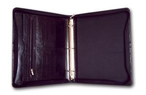 New Brown Leather <b>Ring</b> <b>Binder</b> / Genuine Leather <b>Ring</b> <b>Binder</b> / Chocolate Brown Leather <b>Ring</b> <b>Binder</b> - Product Image 2