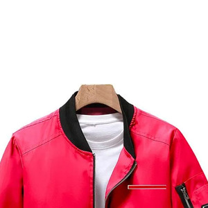 Chaquetas Bomber de Lana con Revestimiento Antibacterial de Primera Calidad para Hombre y Mujer, Cuello Alto, Todas las Tallas y Colores, Pedido Mínimo Bajo - Product Image 5