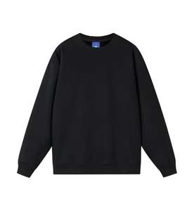 Sudadera de cuello redondo Terry para hombre en blanco de alta calidad, venta al por mayor, sudaderas con capucha de cuello redondo con estampado de logotipo personalizado para hombre, envío DDP - Product Image 6