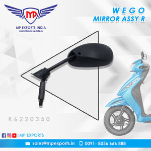 HIGH QUALITY INDIAN PRODUCT of <b>MIRROR</b> ASSY R - TVS WEGO TWO WHEELER SPARE PARTS AVAILABLE - Product Image 3