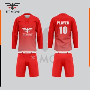 ชุดฮ็อกกี้น้ำแข็งขายดีใหม่ล่าสุดพร้อมโลโก้100% ออกแบบได้ตามต้องการจากโพลีเอสเตอร์ชุดเครื่องแบบเล่นกีฬาฮ็อกกี้น้ำแข็งชุดคอมโบ - Product Image 6