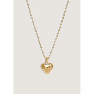 Collar Cercano a mi Corazón en Oro de 14K y 18K, Chapado en Rodio con Diamante y Perla, Cadena de Caja Moderna para Compromiso - Product Image 1