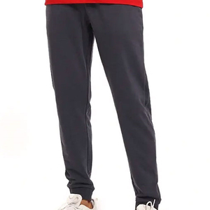 High Quality Customized Men's Casual 100% Cotton <b>Trousers</b> Breathable Lightweight Straight Pattern Mid Waist <b>Drawstring</b> Closure - Product Image 1