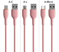 Kabel Pengisian Cepat USB C ke C 1m TPE PD 60W 3A, Kabel Data Tipe C TPE untuk Ponsel, iPhone, Samsung Smartphone