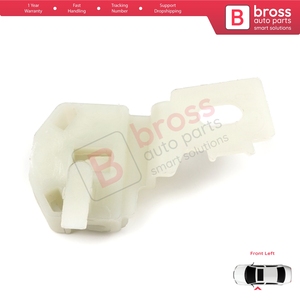 BWR804 Clips de réparation de lève-vitre 2 avant gauche pour Primera P12 WP12 2001-2008 Qashqai MK1 J10 NJ10 JJ10E 2006-2013 80771AV601 - Product Image 2