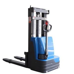 Camión elevador apilador, altura de elevación, 1m-7m, batería de litio, 1 tonelada, 1,5 toneladas, 2 toneladas, 3 toneladas, máquina apiladora para interiores - Product Image 1