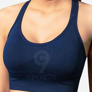 Sujetador deportivo de gimnasio y yoga OEM personalizable, ajuste cómodo acolchado sin costuras con alto soporte y función transpirable, Proveedor de Ropa de yoga - Product Image 5