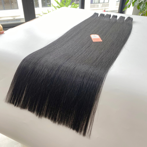 Extensions de cheveux humains Remy vietnamiens droits naturels de haute qualité Double dessiné sans enchevêtrement sans perte - Product Image 2