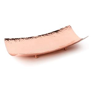Copper Serving Tray Bar Accessories for Christmas <b>Birthday</b> Gifts Tray Decoration Stylish hammered Tray - Product Image 2