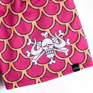 Novedades 2024, Shorts Deportivos Sublimados con Logotipo OEM, 100% Poliéster, Estilo Casual para Adultos, Calidad Premium, Transpirables, Gran Venta - Product Image 4