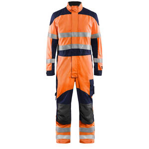 Venta caliente Europa estándar personalizado 4 capas aramida NFPA 1971 bombero lucha contra incendios azul marino bombero fuego traje - Product Image 5