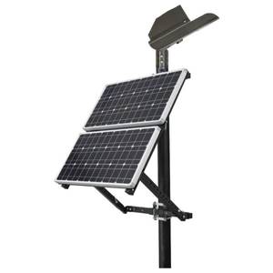 Lampe de zone solaire LED Soletra 50W avec lentille T3 6000 Lumens classée IP66 12V pour jardins et routes hors réseau - Product Image 5