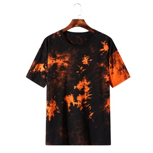 Camiseta de manga corta Unisex, camisa con estampado Tie-Dye - Product Image 1