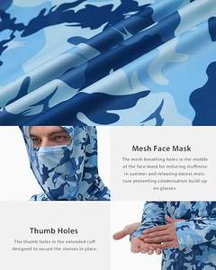 Camisetas de Pesca de Alto Rendimiento, Camisetas de Pesca con Protección Solar - Product Image 3