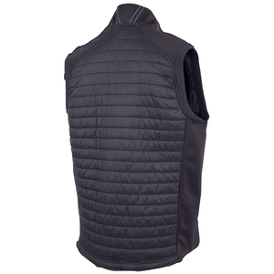 Chaleco de hombre de talla grande con varios bolsillos de malla transpirable Formal de invierno personalizado al por mayor - Product Image 5