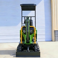 Excavator Mini Crawler 1.7 Ton Baru dengan Garansi untuk Penggalian Tiang Pagar, Kebun, dan Proyek Konstruksi Kecil