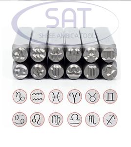 Troqueles de perforación y estampado de logotipos de joyería de grado Premium SAT para hacer diseños múltiples troqueles de joyería de oro y plata Singapur - Product Image 3