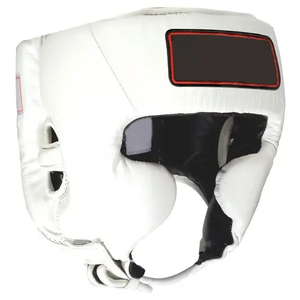 Casque de boxe pour adultes avec logo personnalisé de haute qualité Équipement d'entraînement de combat unisexe avec impression de logo Ventes directes d'usine - Product Image 3