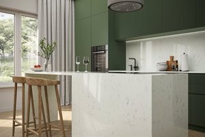 <b>Prime</b> Core Eco-Friendly Modern Polished Artificial Quartz Slab Countertop for Kitchen Dining Bedroom Bathroom 1-Year Warranty - Product Image 1