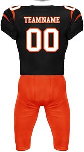 Uniforme de fútbol americano personalizado de estilo profesional con el nombre y número de su equipo Ajuste cómodo Perfecto para todos los partidos - Product Image 4