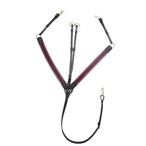 Placa de equitación ecuestre con logotipo personalizado, coraza de caballo elástica cómoda y duradera hecha de cuero duradero - Product Image 4