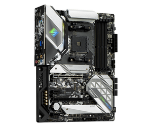 เมนบอร์ดเดสก์ท็อป Micro ATX AMD Micro ATX AMD <span class=keywords><strong>B550</strong></span> Micro ATX AMD AM4ตำนานเหล็กกล้า B550M แบบ SATA 6กิกะไบต์/วินาที - Product Image 6