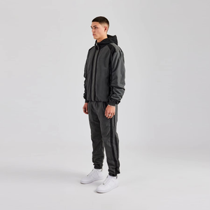 Chaqueta Cortavientos Cálida y Elegante Personalizada para Hombre, Conjunto Deportivo Delgado con Cremallera, Cortavientos para Invierno - Product Image 4