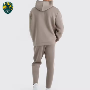 Chándal Deportivo con Capucha para Hombre, Diseño Personalizado de Alta Calidad OEM, Patrón Sólido, Ropa Urbana de Invierno, 100% Algodón, Secado Rápido, Forro Polar Transpirable - Product Image 2