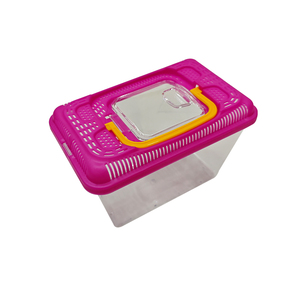 Nuovo arrivo in plastica terrario tarantola involucro piccolo contenitore da cova serbatoio <span class=keywords><strong>di</strong></span> pesce trasparente tartaruga <span class=keywords><strong>acquario</strong></span> per gamberetti - Product Image 6