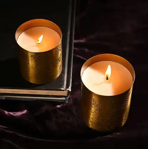 Excellent Design Iron Candle <b>Jar</b> Holder Votive Use For Home Lighting <b>Decoration</b> With Best Quality Handmade - Product Image 3