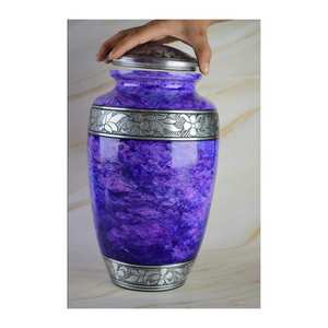 Diseño personalizado y urnas hechas a mano para cenizas humanas Suministros funerarios para adultos con calidad de exportación - Product Image 6