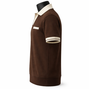 Camiseta Polo de Algodón Premium para Hombre, Logotipo Personalizado, Manga Corta, Casual y de Negocios, Fabricante OEM ODM - Product Image 4