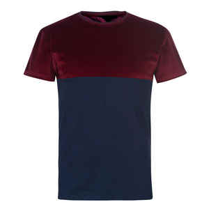 Nouvelle mode de t-shirt uni en coton pour hommes logo personnalisé t-shirt de haute qualité à manches courtes mieux ajusté pour hommes fabriqué au Pakistan - Product Image 1
