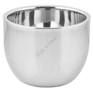 Ensemble de 3 bols danois à double paroi en acier inoxydable - Product Image 1